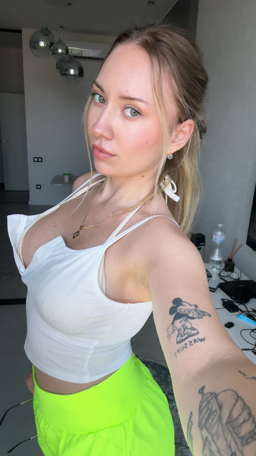 KateV in her underwear in Omdurman