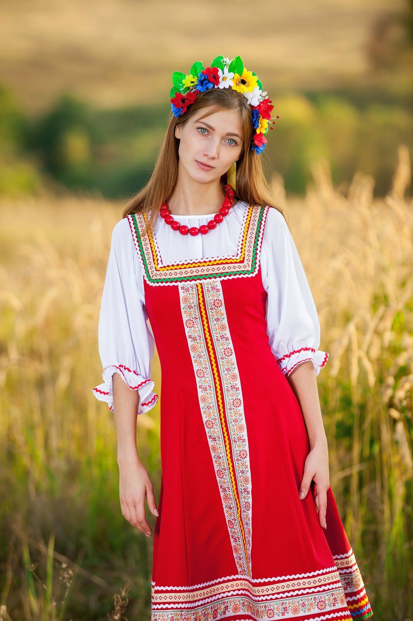 Women in Slavic costumes in Omdurman
